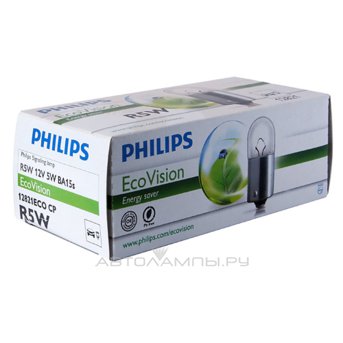 ����� Philips R5W LongLife EcoVision 12V 5W (10 ��.)