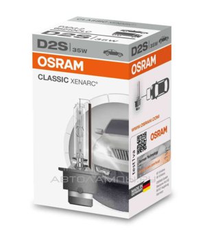 D2S 85V-35W (P32d-2) 4200K Xenarc Classic (Osram) 66240CLC